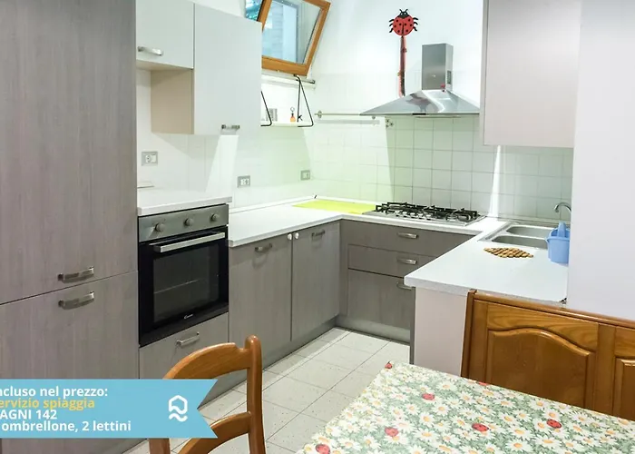 Se009 - Senigallia, Trilocale Sul Mare Con Inclusa Senigália