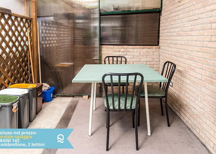 Se009 - Senigallia, Trilocale Sul Mare Con Inclusa Apartamento Senigália